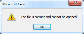 Repair and Recover Corrupted/Damaged XLS File